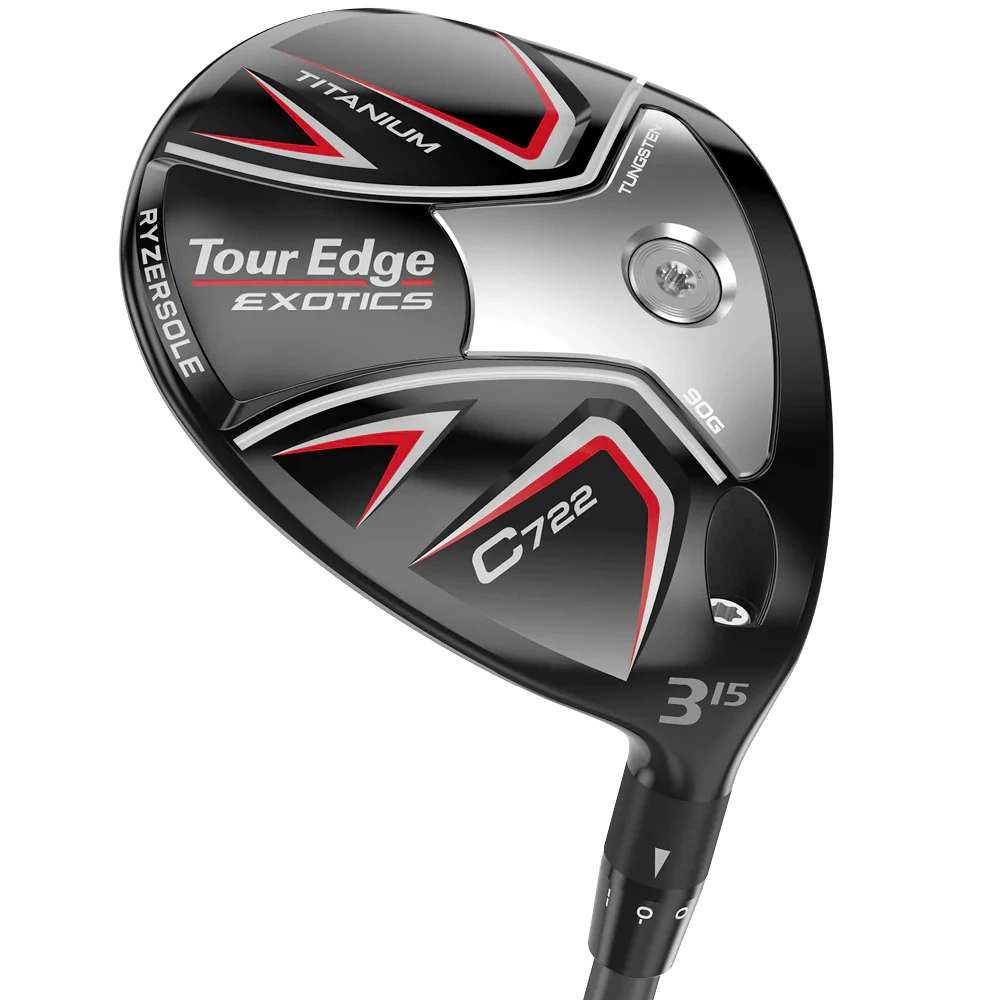 Tour Edge Exotics C722 Custom Fit Fairway Wood 3 Tour Edge Exotics C722 Custom Fit Fairway Wood