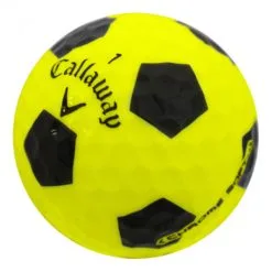 Callaway Chrome Soft Truvis Yellow And Black - Near Mint (4A) - 1 Dozen