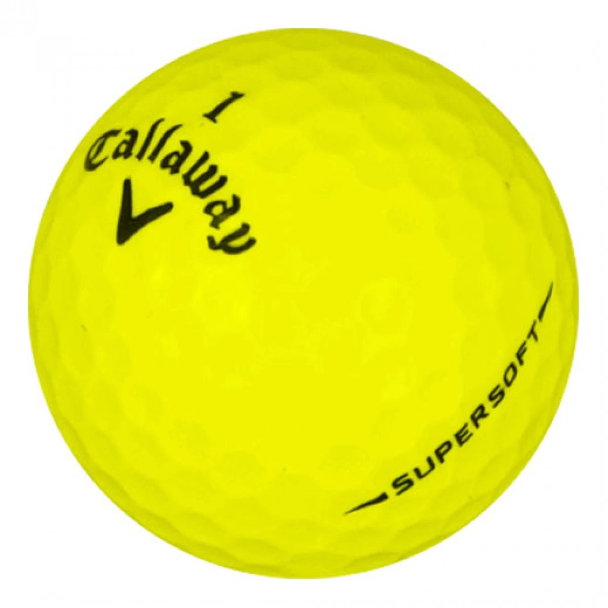 Callaway Supersoft Yellow - 1 Dozen 3 Callaway Supersoft Yellow - 1 Dozen