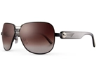 Sundog Valiant Sunglasses - Gradient Brown/Matte Black
