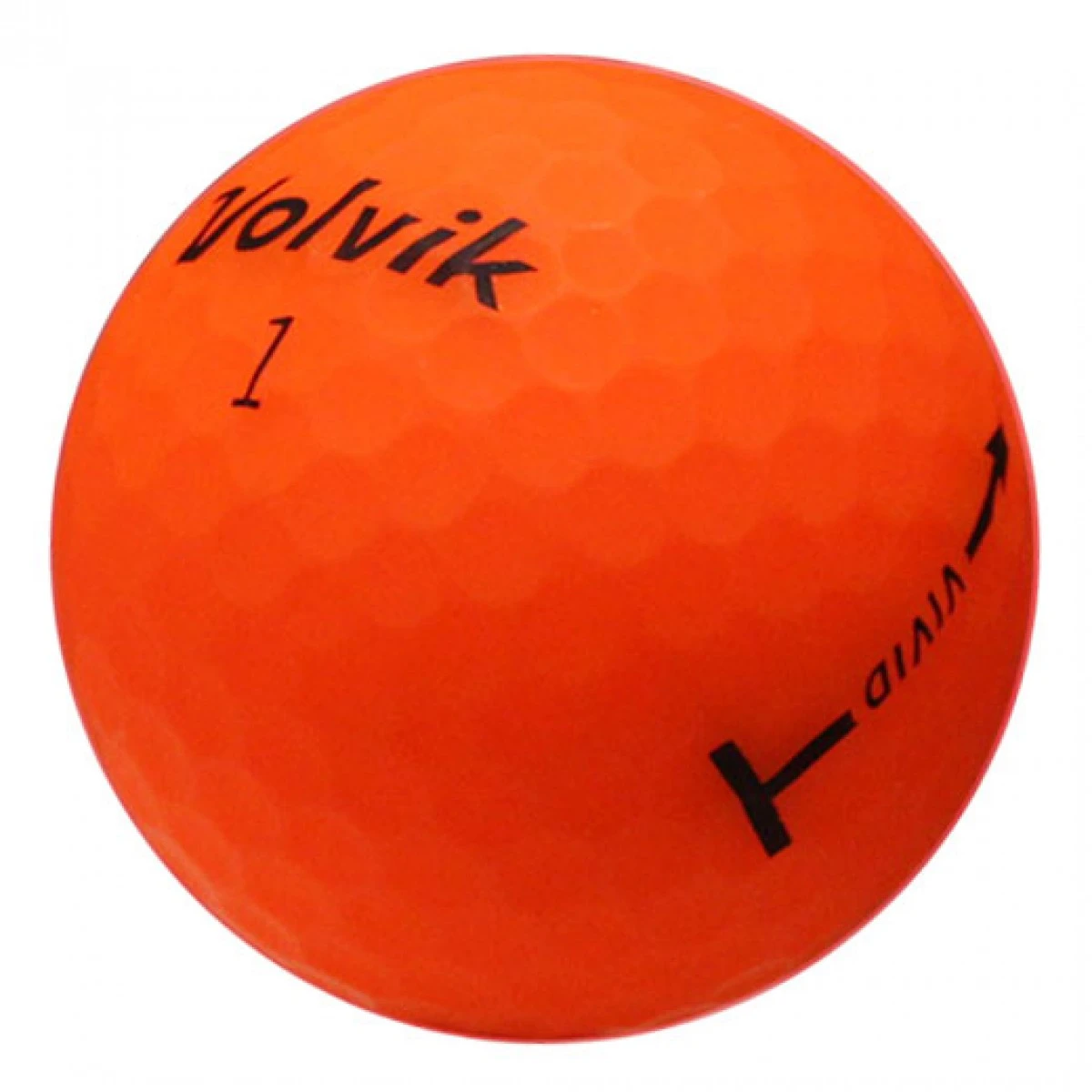 Volvik Vivid Matte Orange Mix - 1 Dozen 3 Volvik Vivid Matte Orange Mix - 1 Dozen